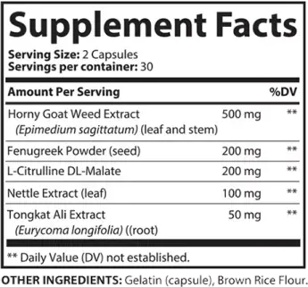 redboost-supplement-facts